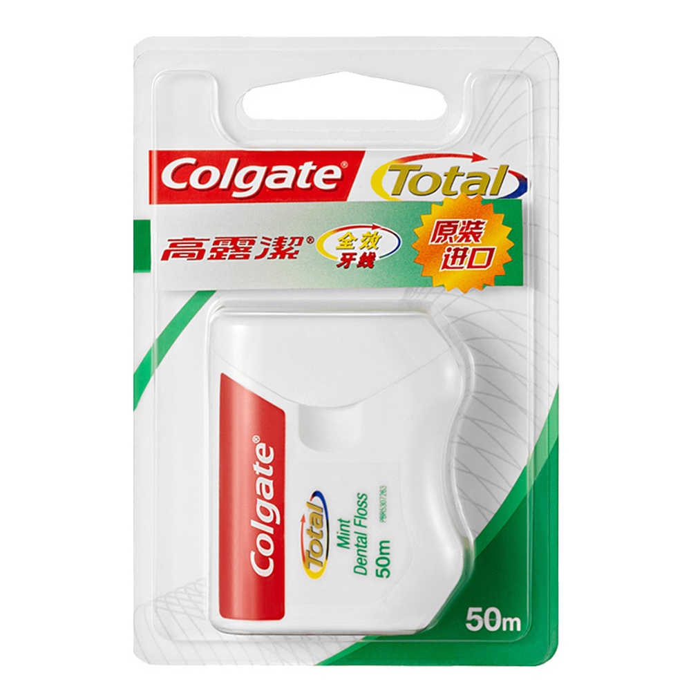 Зубная нить Colgate Total mint 50м.