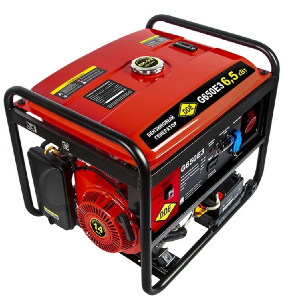 Генератор бензиновый DDE G650E3