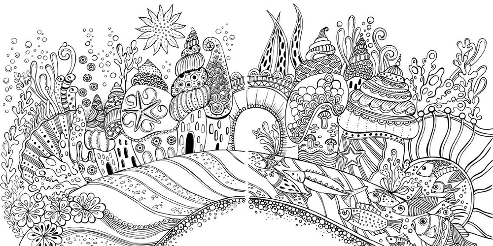 Die Welt unter der Lupe – zu Wasser. Rita Berman. Coloring book