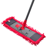 Швабра York "Salsa", телескоп. ручка макс. 130 см, насадка микрофибра, 40х10 см