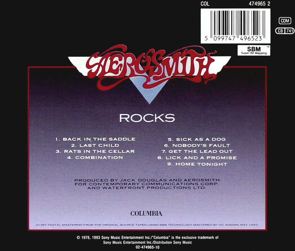 Aerosmith / Rocks (CD)