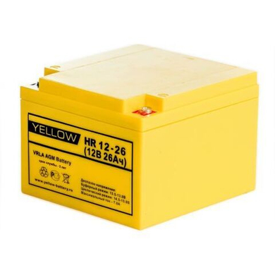 Аккумулятор YELLOW HR 12-26