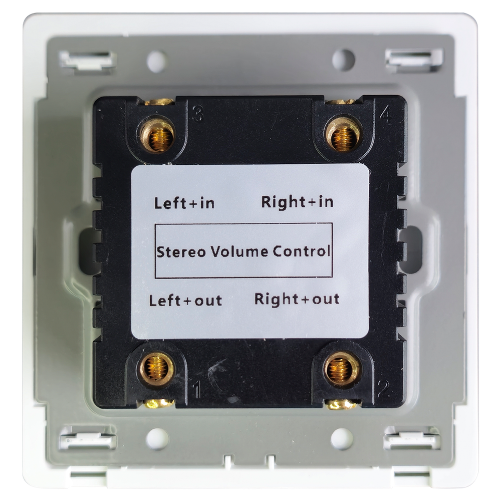 Настенный регулятор громкости звука настенный Steam&water SOUND CONTROL White 230 (Цвет белый, 5 уровней громкости, 4-8 Ом, 30W)