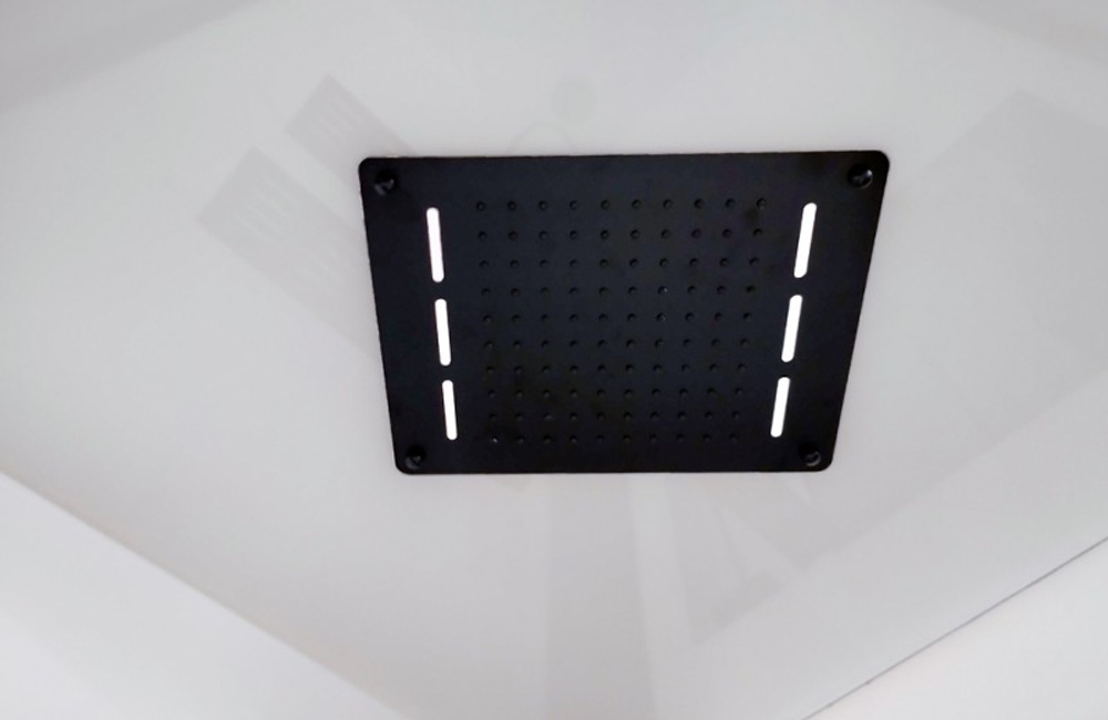 Кабина душевая Esbano (Эсбано) ESM-QUADRO-90 R, с низким поддоном, с гидромассажем, 90х90х215