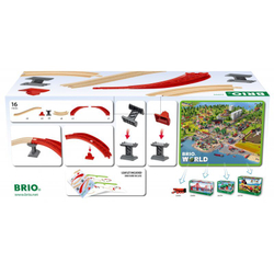 Brio Queue - Набор дорожек и дополнительных плиток 33995