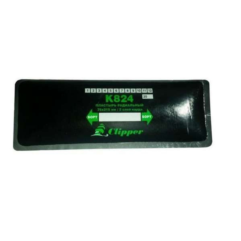 K824 Заплата 76*215мм/2сл.к.(8)