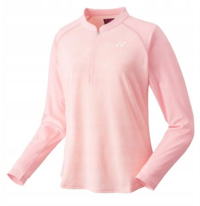 Женская футболка теннисная (dł. Рукава) Yonex T-Shirt Ladies RG Long Sleeve - french pink