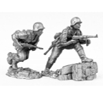 Солдатик оловянный Немецкий пехотинец, 1944 г.