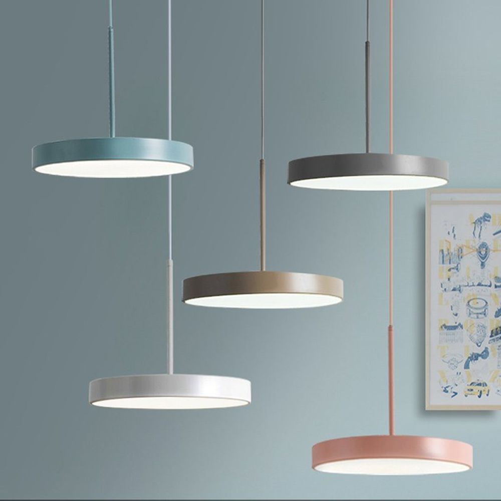 Подвесной светильник TURNA ONE D40 Gray by ImperiumLoft