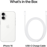 Смартфон Apple iPhone 16 128 ГБ, Dual nano SIM + eSIM, белый