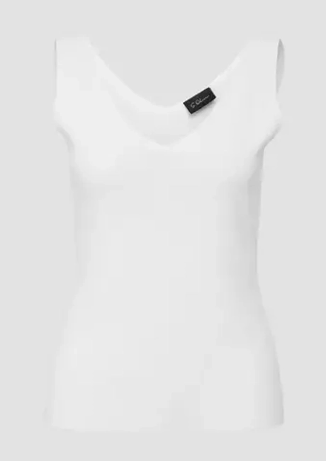 Топ из смесового хлопка Black Label