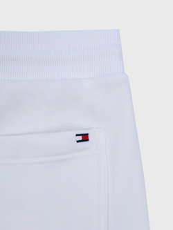 Шорты Tommy Hilfiger Embroidered Tommy Logo Fresh White
