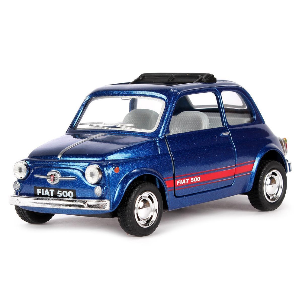 Модель ин. мет. "Fiat 500" открыв. двери, в ассорт. KT5004D (Kinsmart)