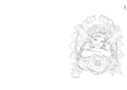 Lana Green Floral Babies. Coloring book (BOOKK)