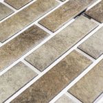 Клинкерная термопанель ППС Керамин Орегон 2 Серо-бежевый 1020х455 мм