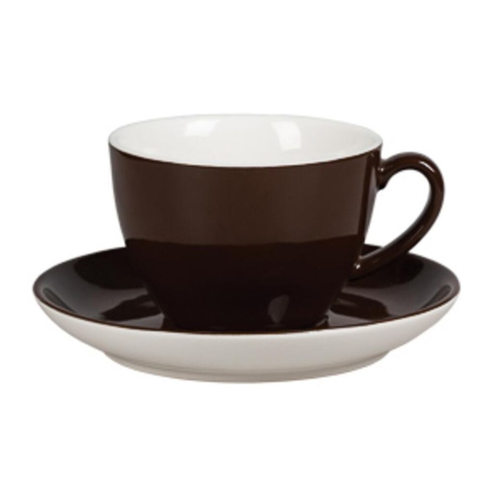 Чайная пара 300 мл коричневая d 10,2 см h7,2 см   (Бариста) P.L. Proff Cuisine [6]