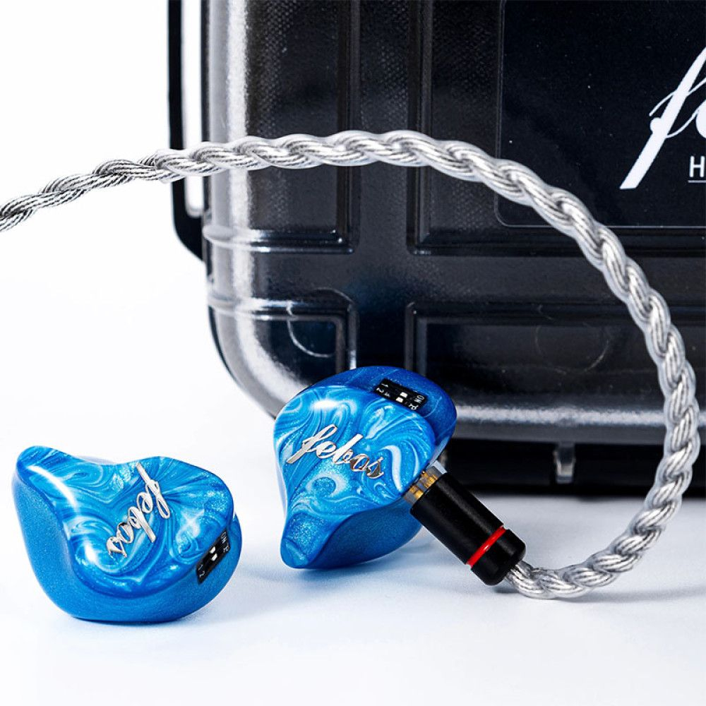 Наушники проводные Hisenior Cano Cristalles, без микрофона, внутриканальные, 4.4 мм, 3.5 мм, 2.5 мм