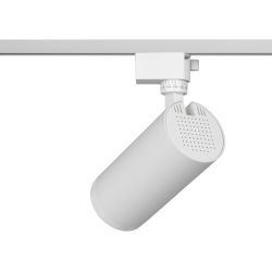 Трековый светильник однофазный ЭРА TR59-3030 WH светодиодный 30Вт 3000К белый