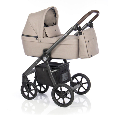 Детская коляска Roan Coss 3 в 1 New 2020 Beige (Бежевый)