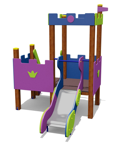 Игровой комплекс 070281.21 для детей 2-4 года для уличной площадки