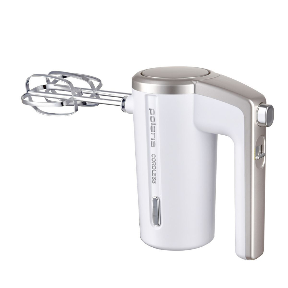 Миксер ручной, Polaris, PHM 2024 CordLess, 200 Вт, 3 скор, бел