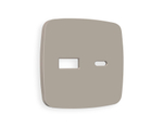 OP3710 Лицевая панель OMEGA (Серо-бежевый матовый) для розетки 2USB A+C QUANT