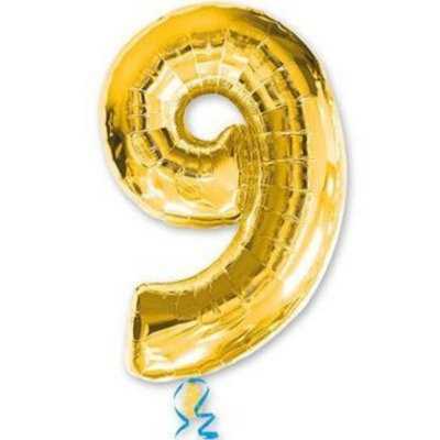 Шар из фольги цифра 9
