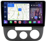 Магнитола Volkswagen Jetta 5 2005-2010 (кондиционер) - FarCar 3226M монитор 10.36" QLED на Android 14, TS18, CarPlay, 4G SIM-слот