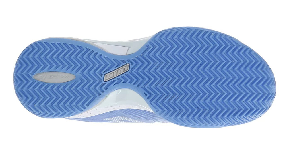 Женские Кроссовки теннисные Lotto Mirage 300 III Clay - chambray blue/all white/cornflower