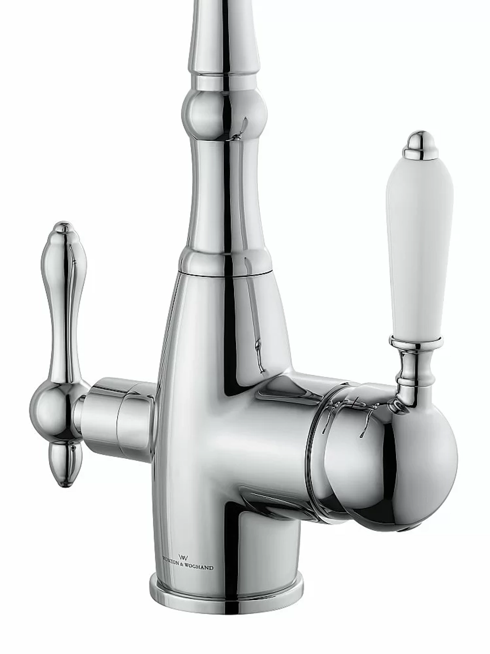 Смеситель для кухни c подключением фильтра WONZON & WOGHAND WW-88458006-CR хром