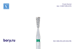 Бор алмазный зеленый  Frank Dental типа FG - D.807.016.G.FG