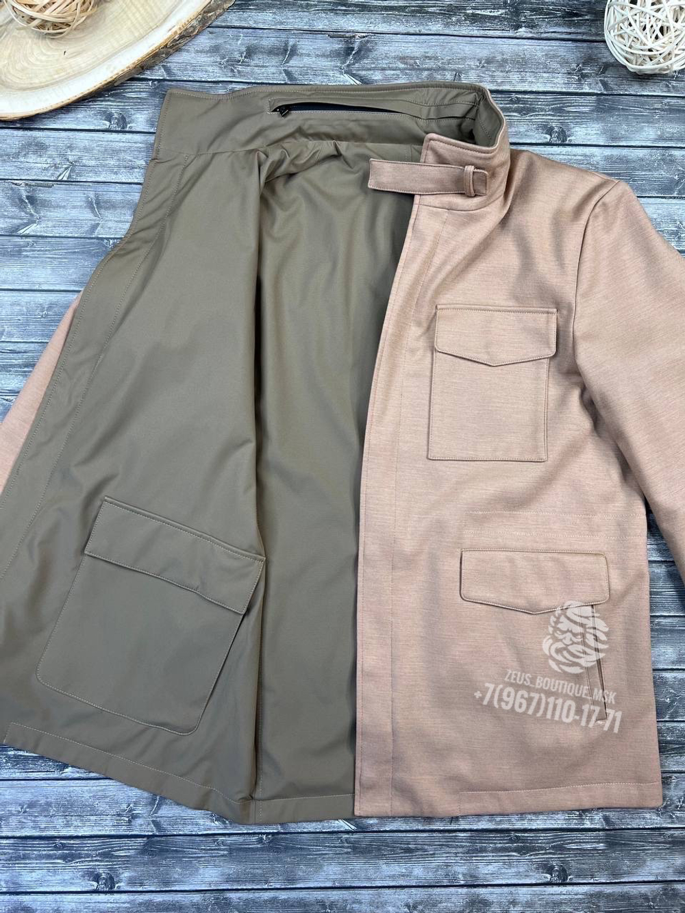 Двухсторонняя куртка с капюшоном Loro Piana