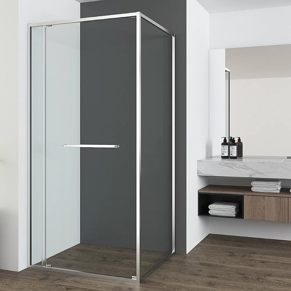 Душевой уголок Vincea Tesi 120х90 VSRW-7TS9012CL стекло прозрачное/профиль хром