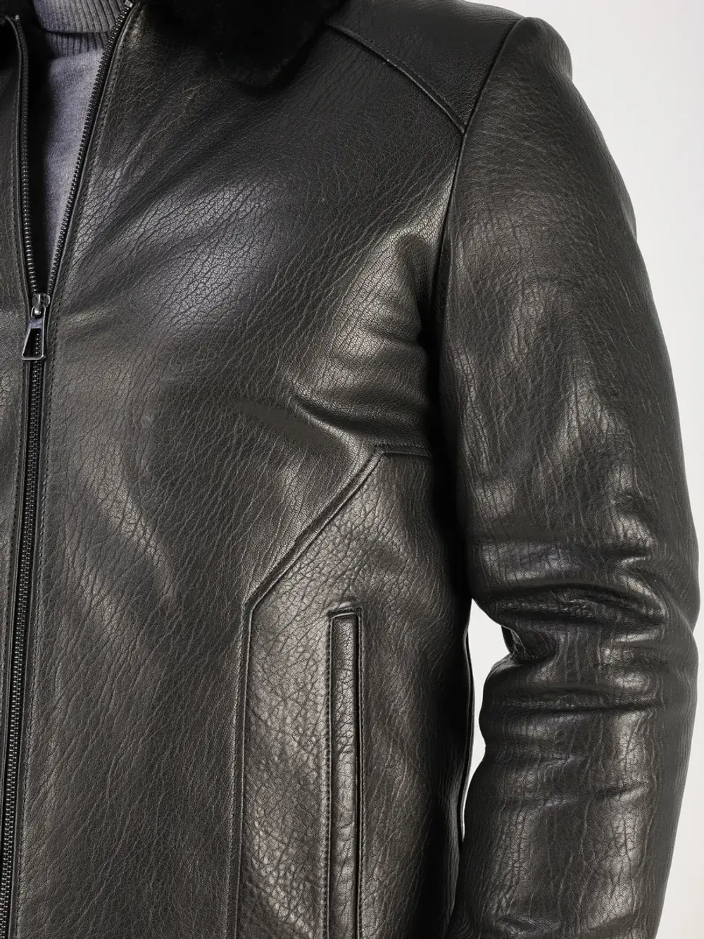 Дубленка натуральная куртка зимняя кожаная