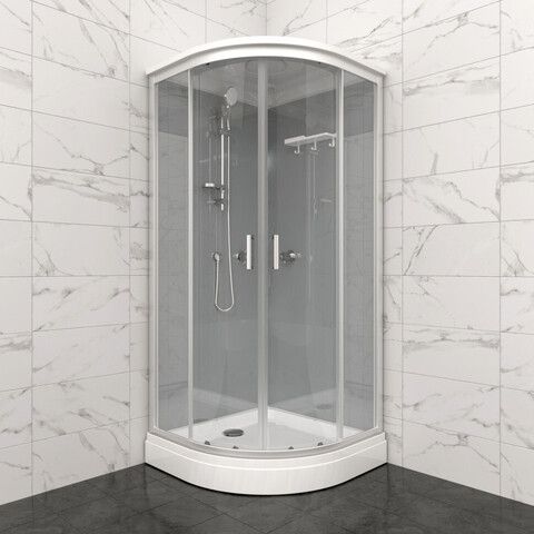 Душевая Кабина Прайм-Сатин 90*90 А