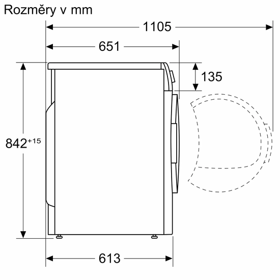 Сушильная машина BOSCH WQB245B0ME