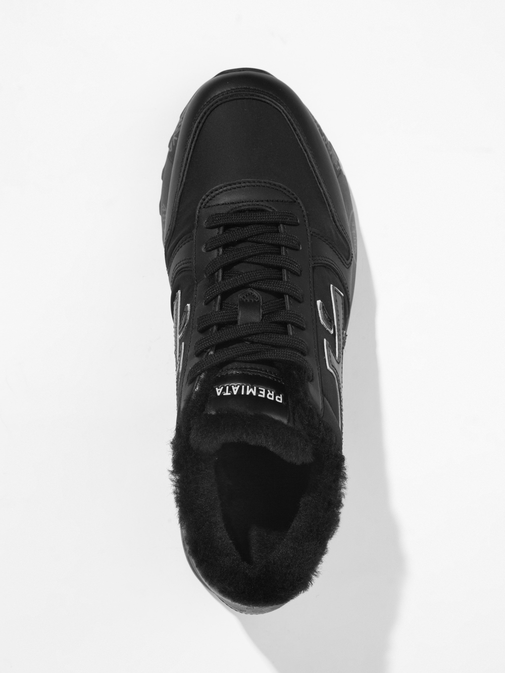 Комбинированные кроссовки Premiata Mick 6565 на меху