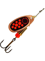 Спиннинг для рыбалки Maximus RESIDENT 27M 2,7m 7-30g + Блесна для рыбалки вращающаяся Mepps BLACK FURY 4, Copper/Orange 8гр, 1 штука