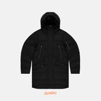  Пуховик мужской Krakatau Strofo Long Down Jacket артикул:Qm488-1 - купить в магазине Дайс
