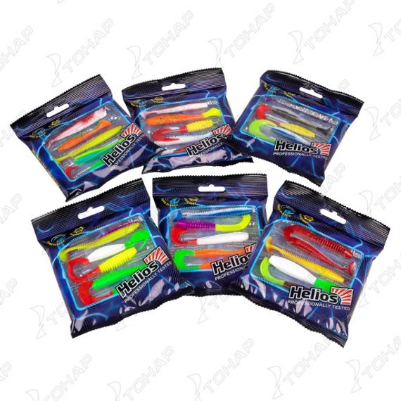 Набор приманок на щуку. Озеро 5шт/упак SET#1 (HS-PL-SET1) Helios