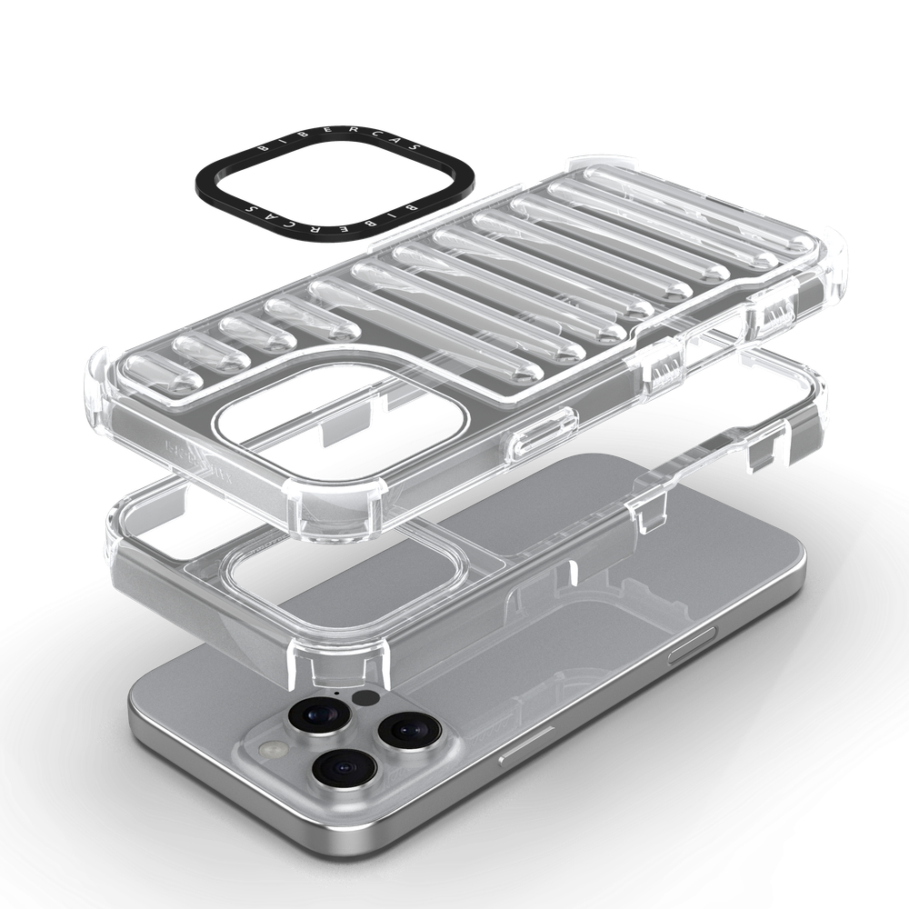 Противоударный прозрачный чехол Ridge Case для iPhone 16 Pro Max