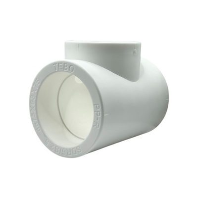 Тройник полипропиленовый переходной TEBO 75x63x75