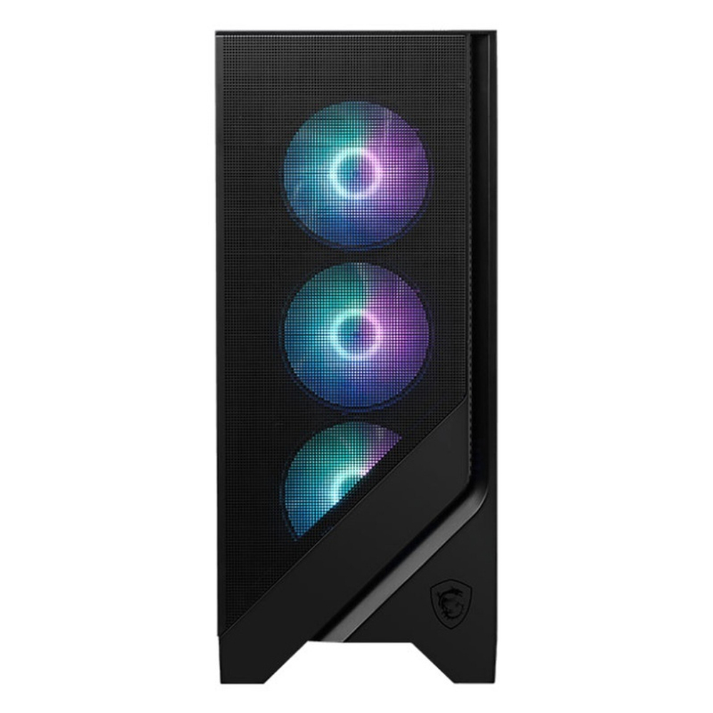 Корпус MSI MAG Forge 321R Airflow черный, без БП, ATX