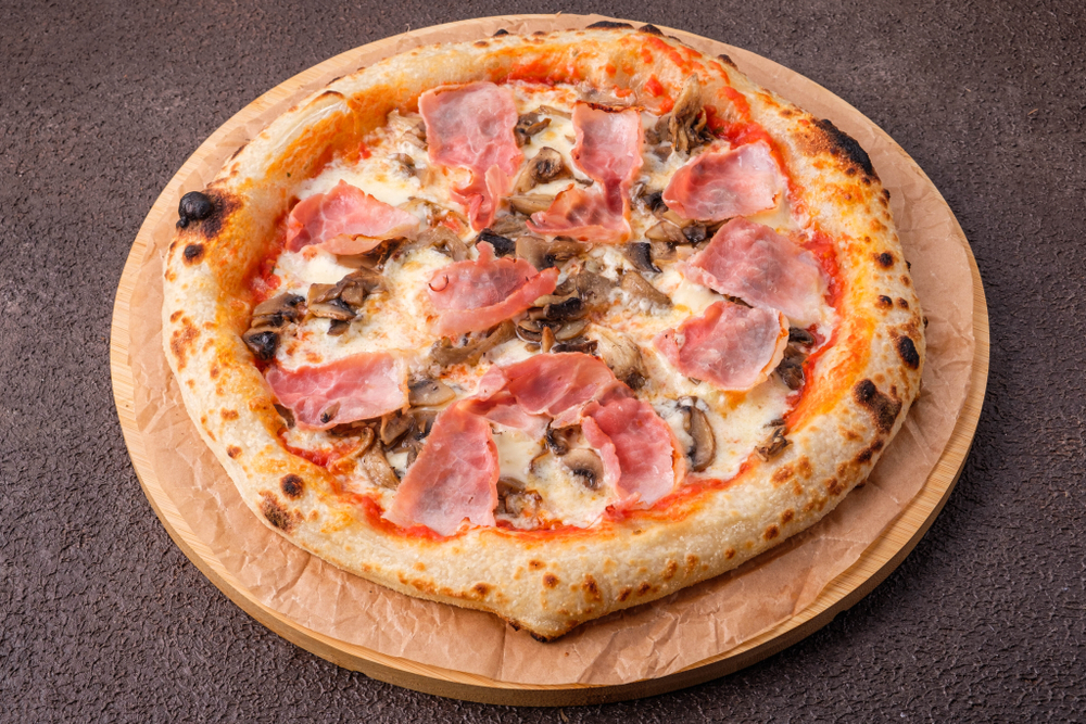 Пицца Ветчина-грибы 40см. 880гр.
