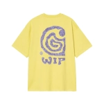 Футболка Carhartt WIP Catalogue C Logo жёлтая