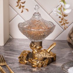 Сахарница-конфетница Белла Бронза