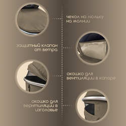 Модульная коляска BubaGO Gaudi 3в1