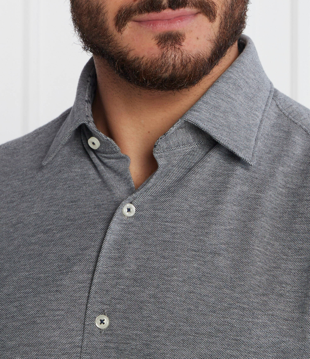 Рубашка C HAL kent C BOSS BLACK - серый(50503217)