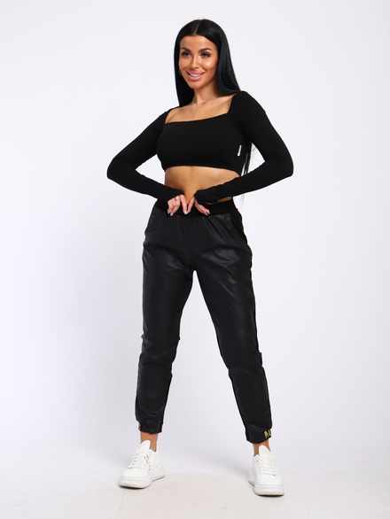 Брюки на манжете 2