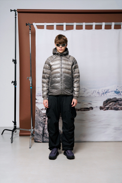 Куртка Nothomme Blue Down Jacket "Silver"